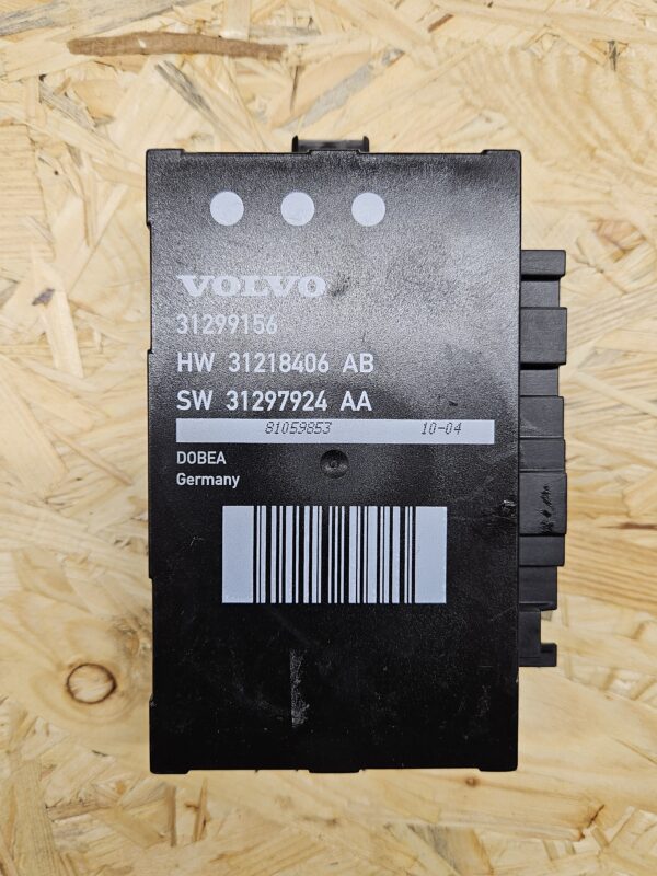 Volvo XC60 tagaluugi moodul 31299156