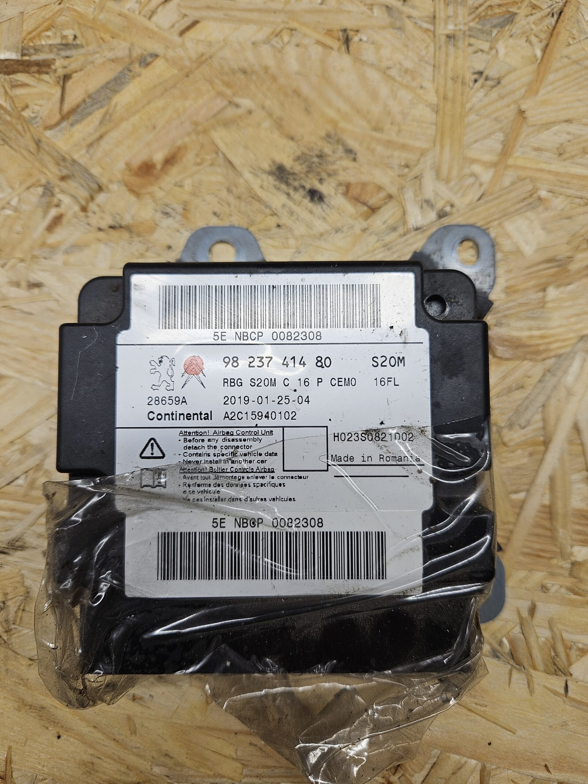 Citroen turvapadja moodul 9823741480