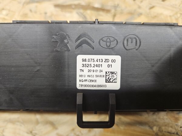 Citroen Berlingo kliima paneel 98075413ZD