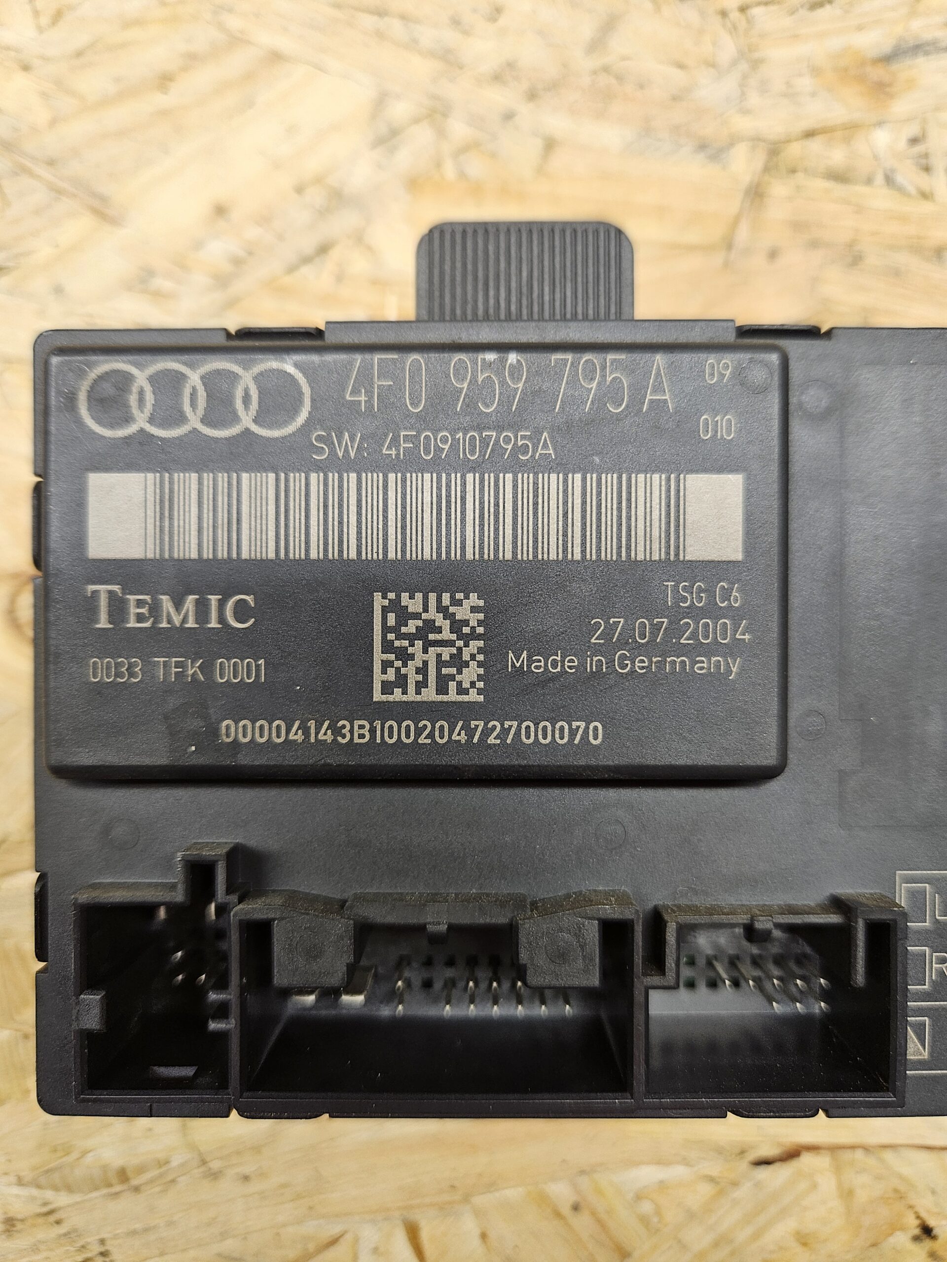 Audi A6 C6 ukse moodul 4F0959795A