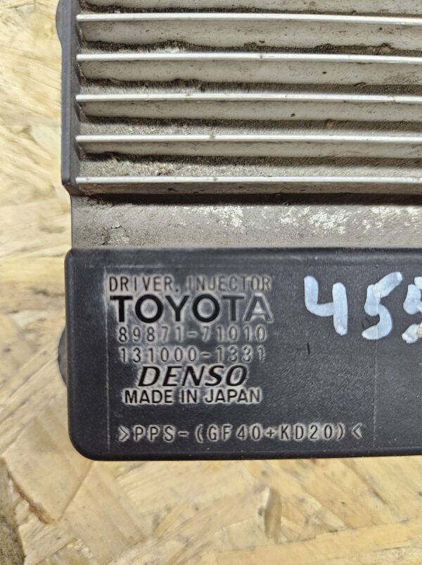 Toyota kütuse sissepritse moodul 89871-71010