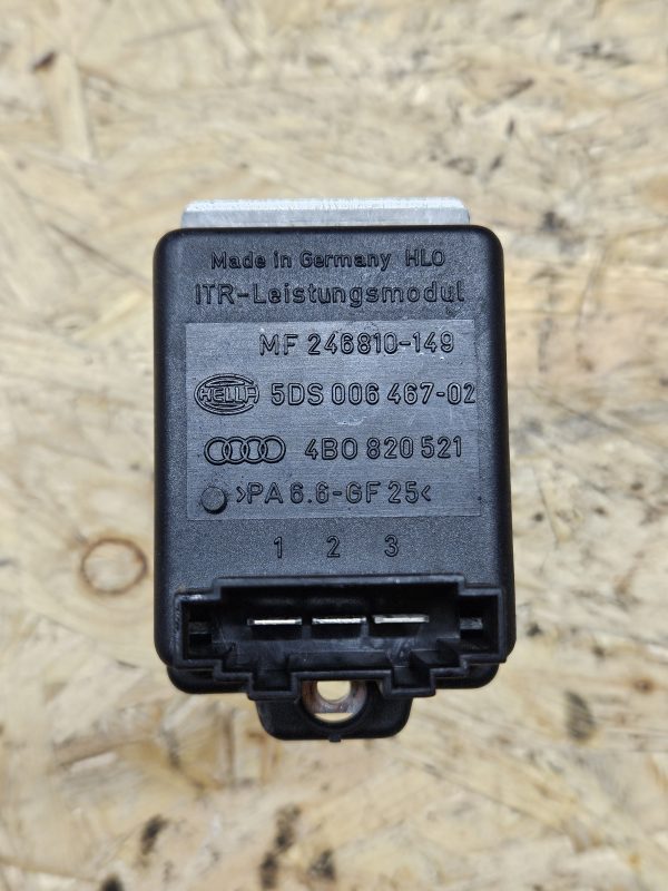 Audi salongi ventilaatori reostaat 4B0820521