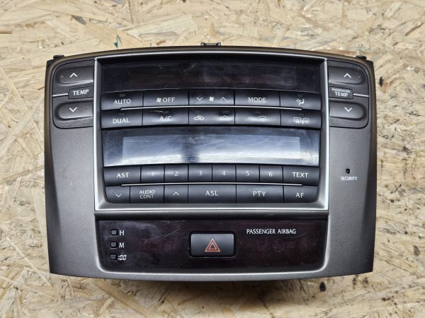 Lexus kliimasüsteemi juhtpaneel 758950