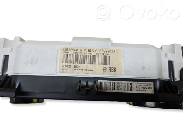 rrr-part-1040-7d009abd986a89c82e7d5b71adb4d50f Volkswagen Touareg I Speedometer (instrument cluster)