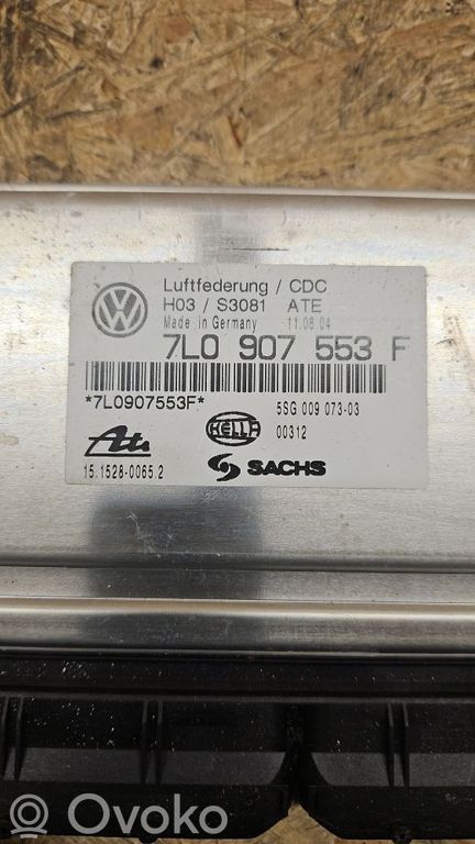 Volkswagen Touareg I Vedrustuse moodul