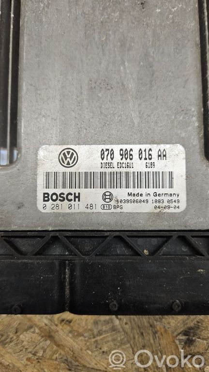 Volkswagen Touareg I Mootori aju ECU