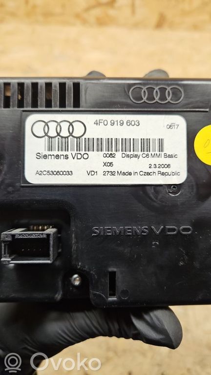Audi A6 S6 C6 4F Screen/display/small screen