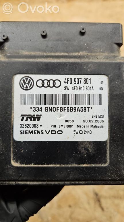 rrr-part-1084-5b980afe758d103657399bb227493fb6 Audi A6 S6 C6 4F Hand brake control module