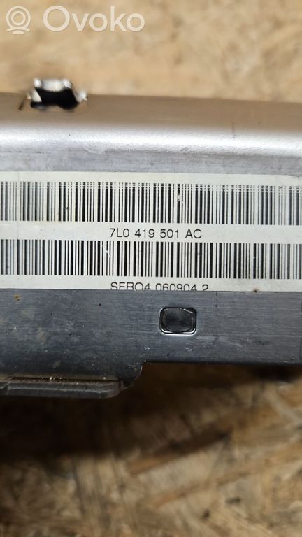Volkswagen Touareg I Steering wheel axle