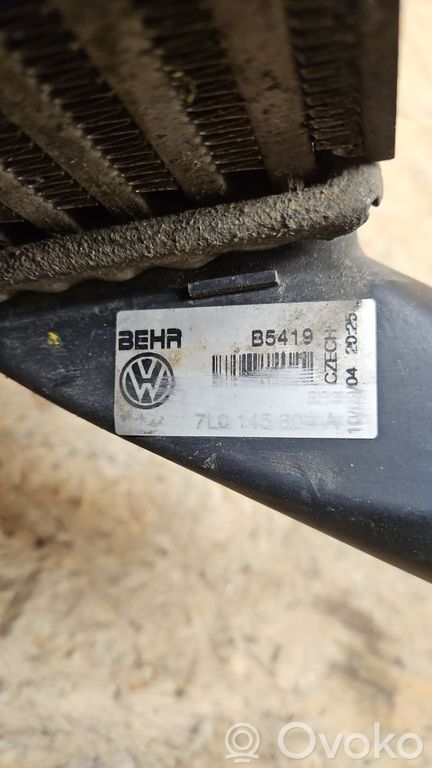 Volkswagen Touareg I Intercooler radiator