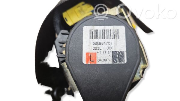 Volkswagen Touareg I Rear seatbelt