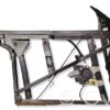 Audi A6 S6 C5 4B Front door window/glass frame