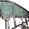 Audi A6 S6 C5 4B Front door window/glass frame