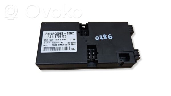 rrr-part-18-186002c539010d096a1fced2967d803f-1 Mercedes-Benz CLS C219 Seat control module