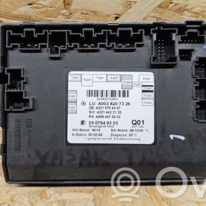 rrr-part-1828-d7ff3e849d8d350d3fcc0b787f0676bc Mercedes-Benz S W221 Door control unit/module