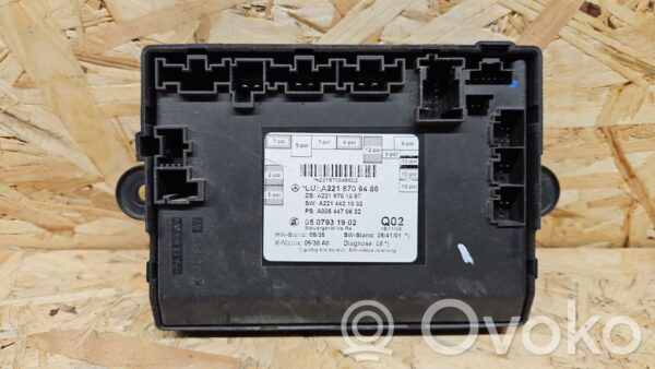 rrr-part-1830-398a44fa7db2114eec3180d3813ff4ff Mercedes-Benz S W221 Door control unit/module