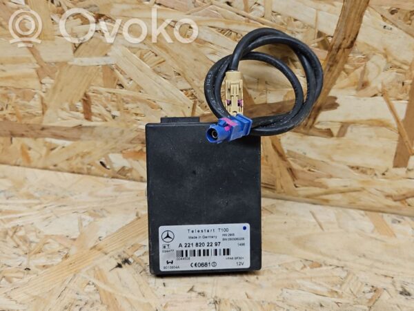 Mercedes-Benz S W221 Auxiliary heating control unit/module