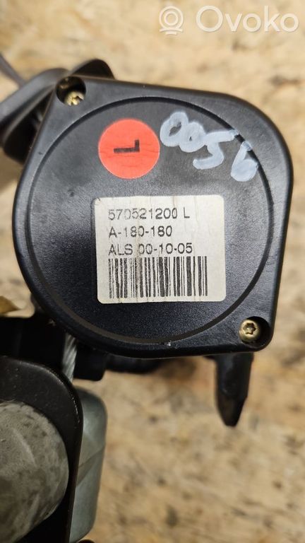 Volvo S60 Rear seatbelt