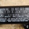 Mercedes-Benz CLS C219 Lift Jack