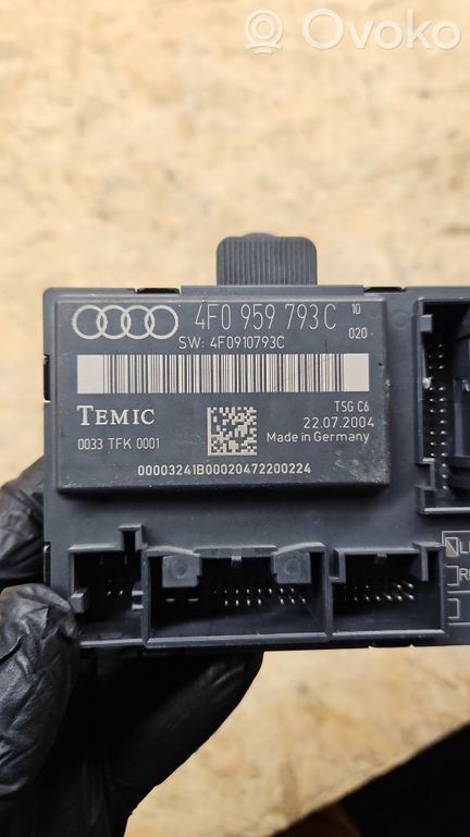 rrr-part-404-a496be96817fe16cead1c40ec1614d7c-1 Audi A6 S6 C6 4F Door control unit/module