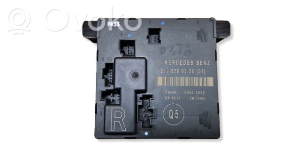 rrr-part-413-e47e36b74318beab530b04d002f4f938 Mercedes-Benz CLS C219 Door control unit/module