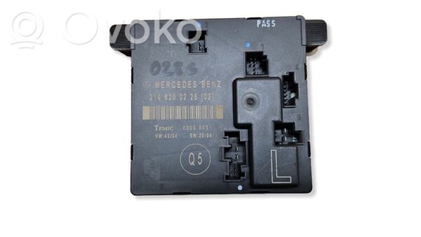 rrr-part-414-7fe12951232b78972804c9cf42b77376 Mercedes-Benz CLS C219 Door control unit/module