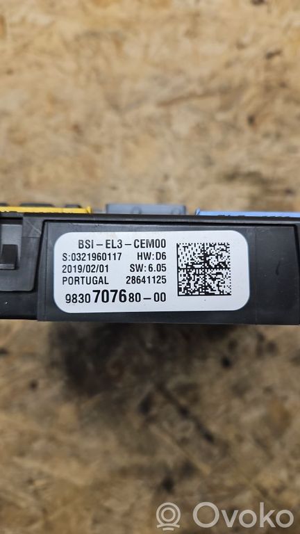 Citroen Berlingo Fuse module