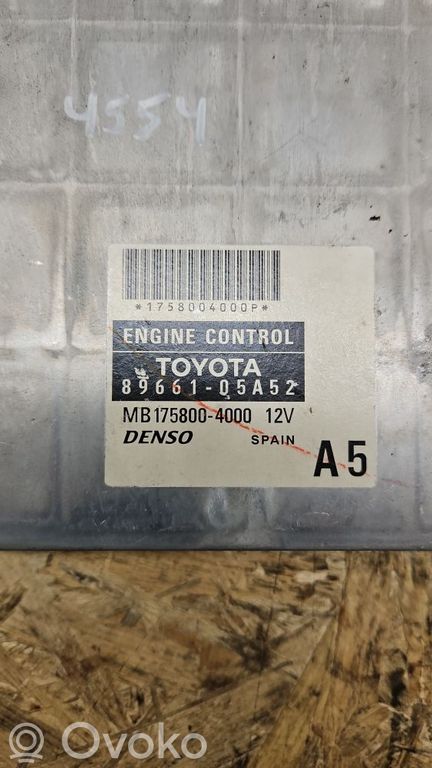 rrr-part-53-cc2491d883821f639ec91de314040e42 Toyota Avensis T250 Engine control unit/module