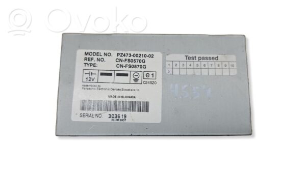 rrr-part-57-dd82945608f0917dae8cc66fc5423617 Toyota Avensis T250 Other control units/modules
