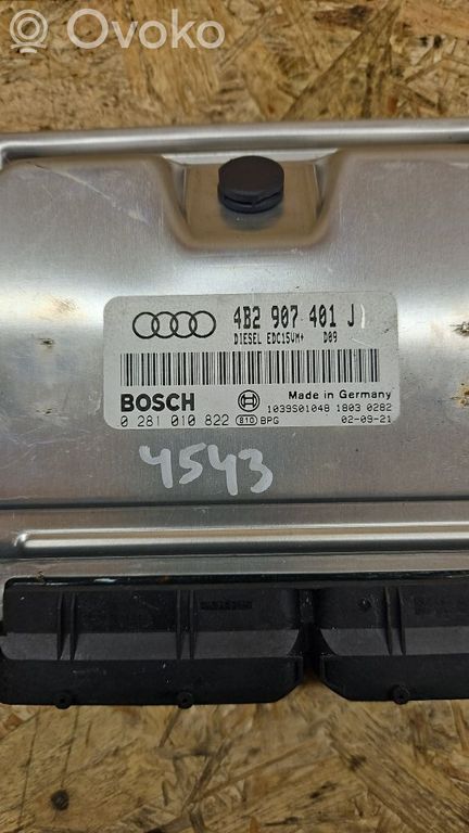 Audi A6 S6 C5 4B Mootori aju ECU