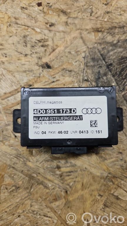 rrr-part-63-63830a1fa879ce316d9f2080b690ac5b-1 Audi A6 S6 C5 4B Alarm control unit/module