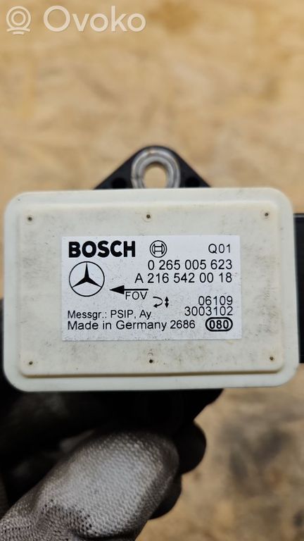 rrr-part-648-ab8cc22829b550aa190490f6fb1430a8 Mercedes-Benz CLS C219 ESP acceleration yaw rate sensor