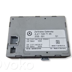 rrr-part-653-e9f6ba643444cfae2f44839d1112380a Mercedes-Benz CLS C219 Värava juhtimismoodul