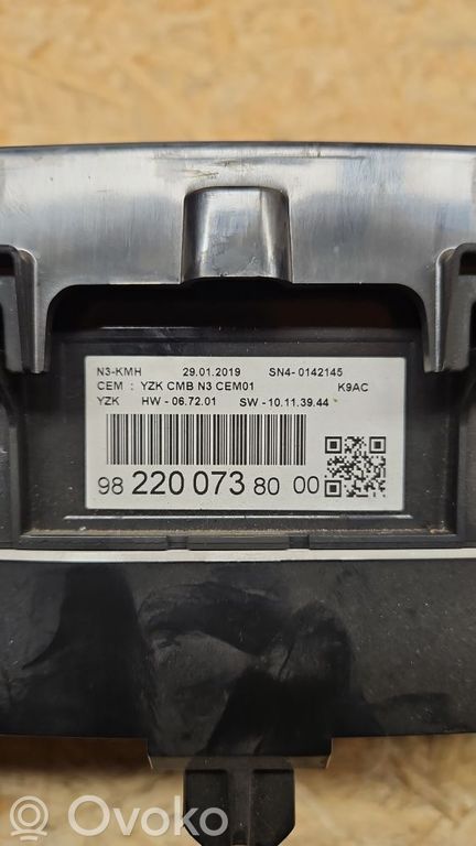 rrr-part-72-c9610769215c1612b3300b2e73717d57-1 Citroen Berlingo Speedometer (instrument cluster)