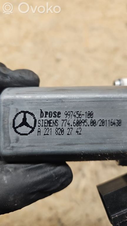 Mercedes-Benz S W221 Esiukse aknatõstuki mootor