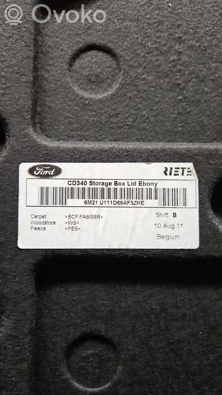 Ford Galaxy Trunk/boot floor carpet liner
