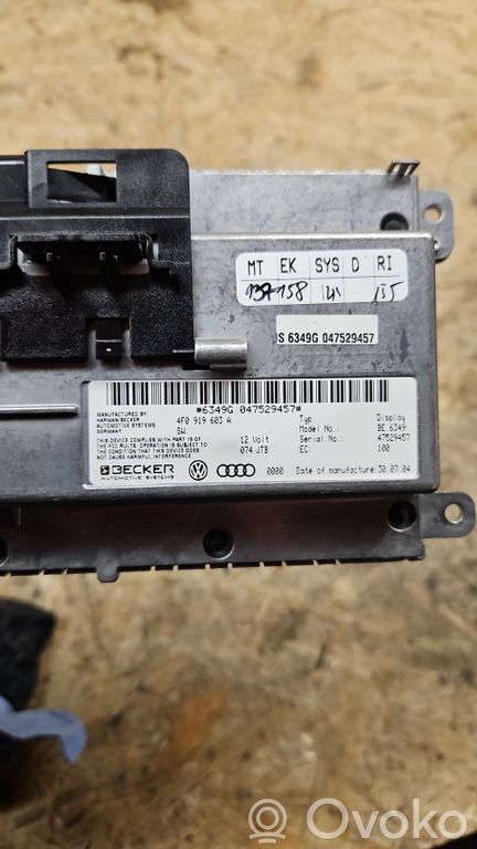 Audi A6 S6 C6 4F Screen/display/small screen