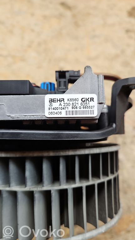 rrr-part-2318-ee725bea0ab22eed4c0816582c2b98ab Mercedes-Benz CLS C219 Kütteseadme ventilaator/puhur