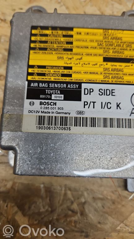 Lexus IS 220D-250-350 Airbag control unit/module