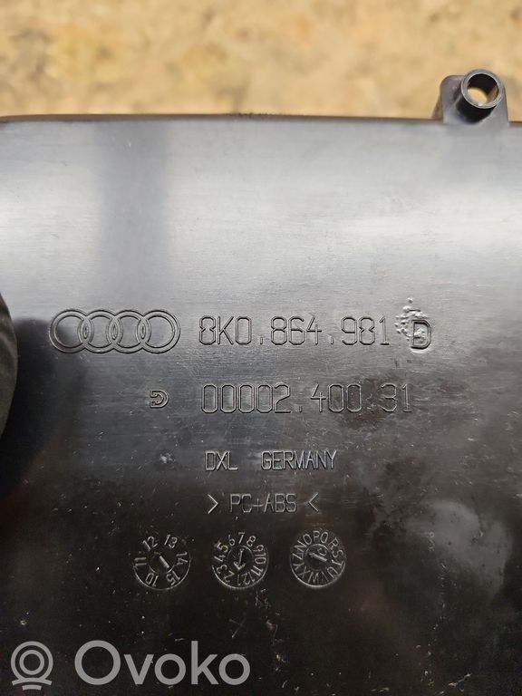 Audi S5 Glove box central console