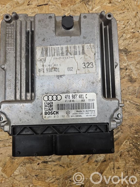 Audi A6 S6 C6 4F Mootori aju ECU