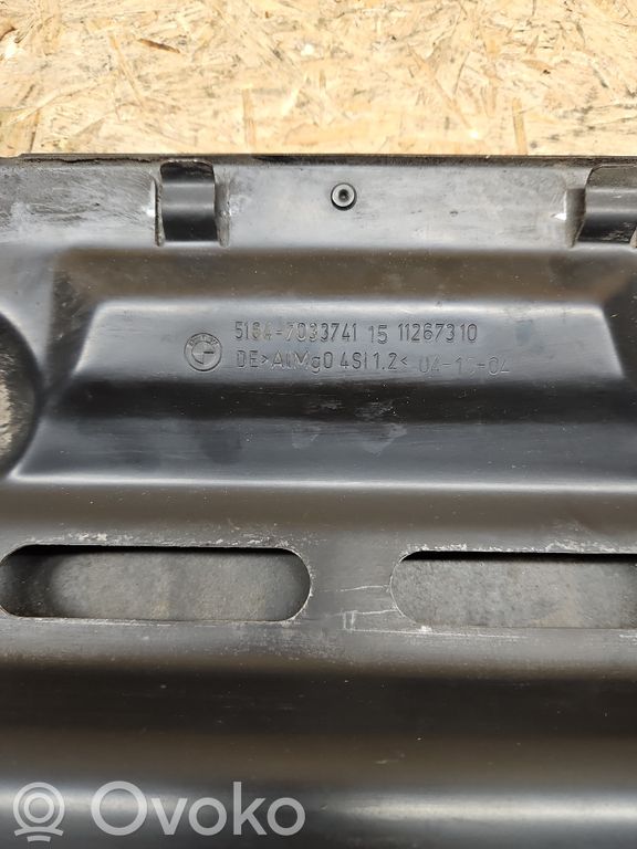 BMW 5 E60 E61 Top upper radiator support slam panel