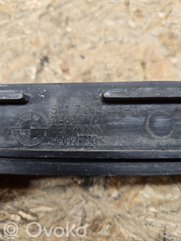 BMW 5 E60 E61 Top upper radiator support slam panel