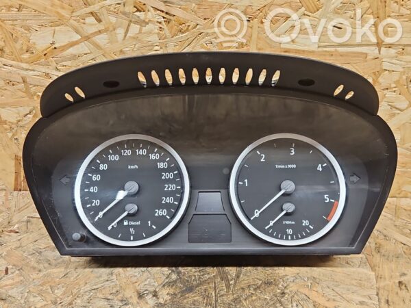 rrr-part-3244-c772c9efd5c50aec3576518865edb010 BMW 5 E60 E61 Speedometer (instrument cluster)
