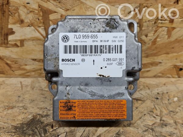Volkswagen Touareg I Airbag control unit/module