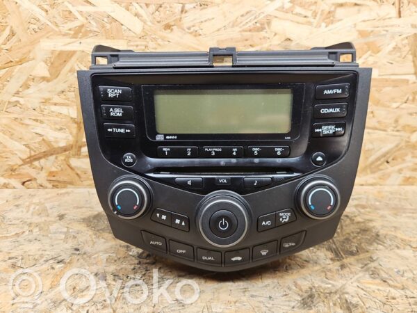 Honda Accord Radio/CD/DVD/GPS head unit