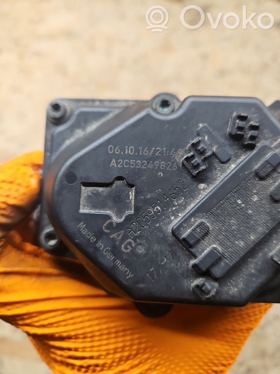 Volkswagen Touareg I Throttle valve