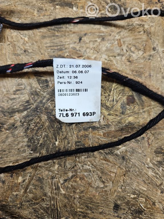 rrr-part-3596-ecb761dfd33dc56f0b19da15dda37777 Volkswagen Touareg I Tagumise ukse juhtmestik
